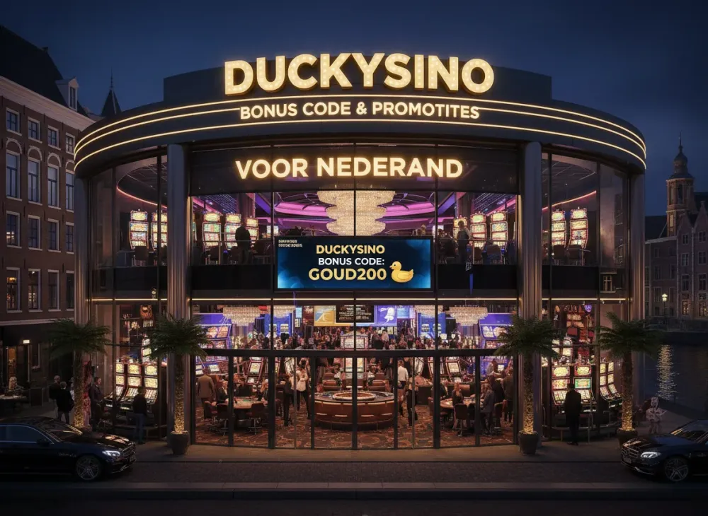 Duckysino bonus code voor Nederland en promoties