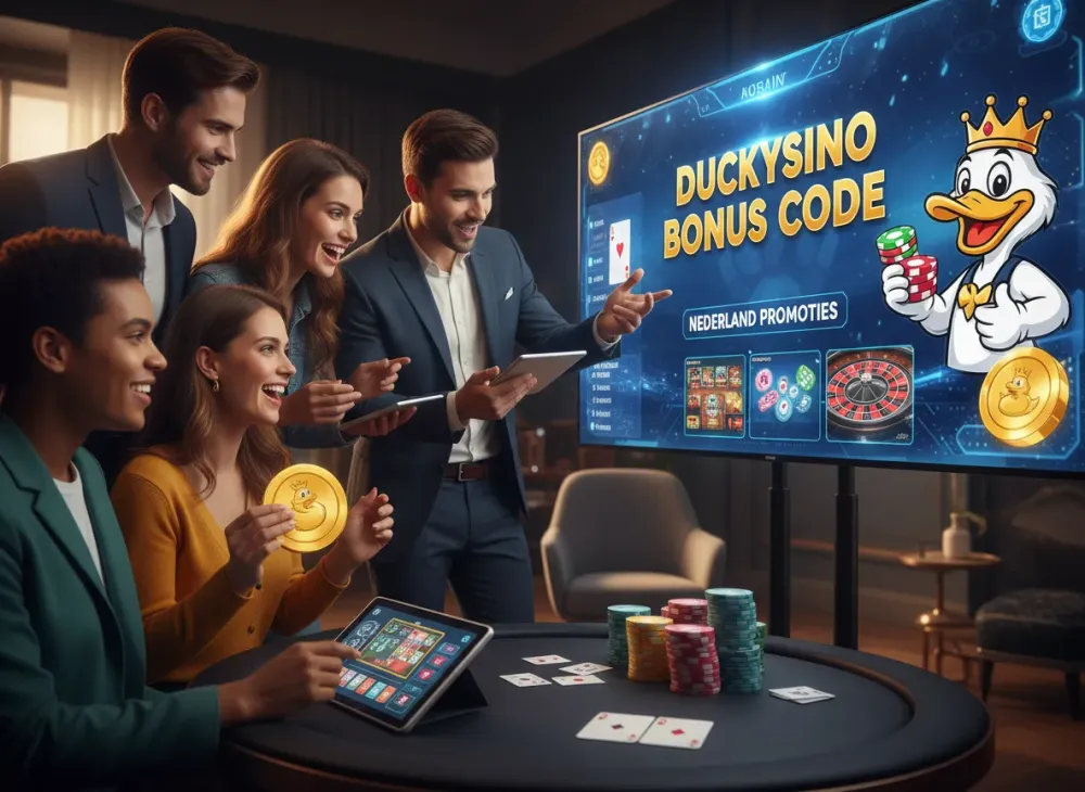 Duckysino bonus code voor Nederland en promoties