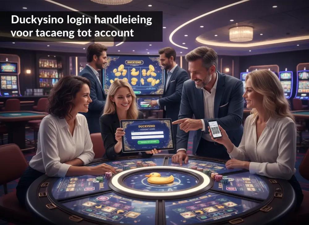 Duckysino login handleiding voor toegang tot account